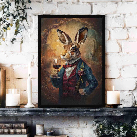 Hare_with_Wine_Portrait_Featured_Image_-_Vintage_Panda_Designs